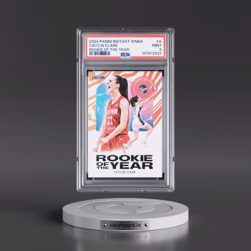 2024 Panini Instant WNBA Rookie of the Year #A Caitlin Clark (PSA 9 MINT)