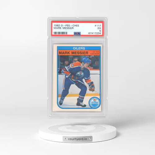 1982 O-Pee-Chee #117 Mark Messier