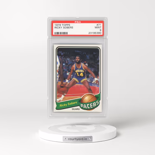 1979 Topps #71 Ricky Sobers (PSA 9 MINT)