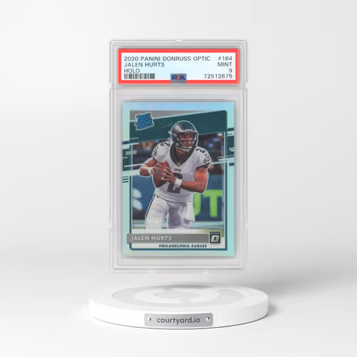 2020 Panini Donruss Optic #164 Jalen Hurts - Holo (PSA 9 MINT)