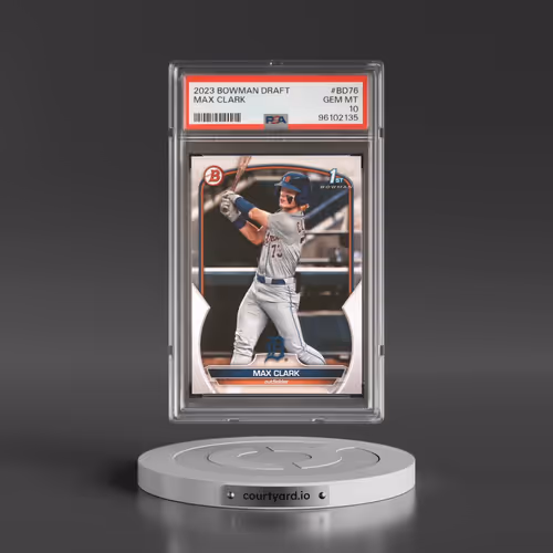 2023 Bowman Draft #BD76 Max Clark (PSA 10 GEM MINT)