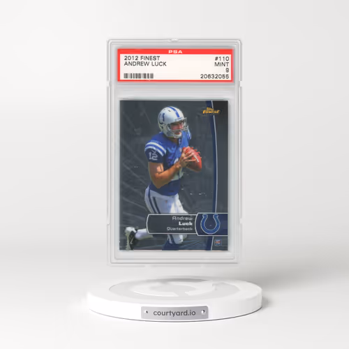 2012 Finest #110 Andrew Luck (PSA 9 MINT)