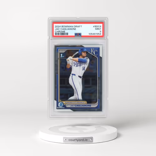 2024 Bowman Draft #BDC8 Jac Caglianone - Chrome (PSA 9 MINT)