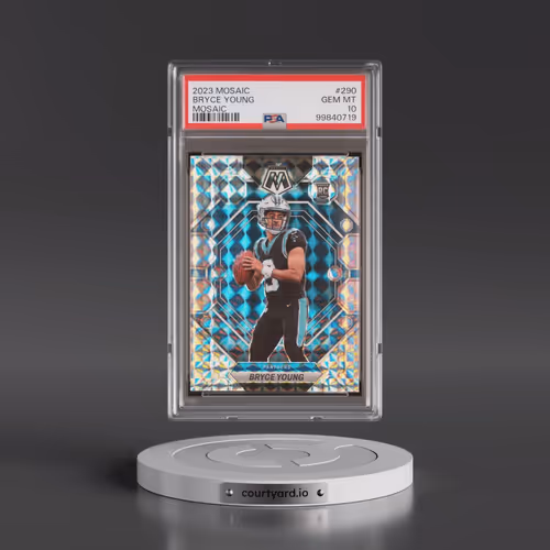 2023 Panini Mosaic #290 Bryce Young - Mosaic (PSA 10 GEM MINT)