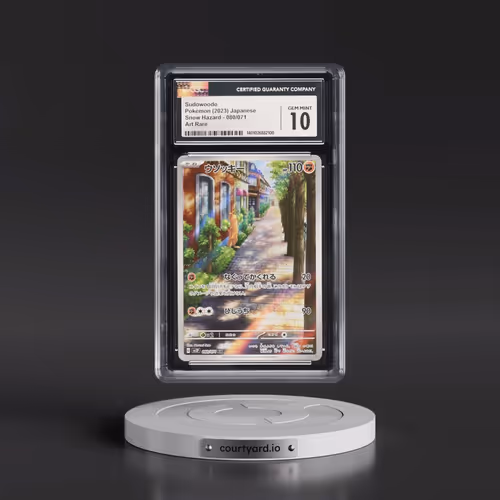 2023 Snow Hazard #080/071 Sudowoodo - Art Rare Holo (CGC 10 GEM MINT)