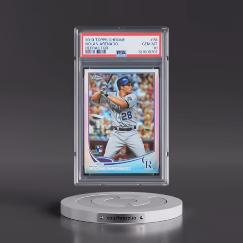 2013 Topps Chrome #78 Nolan Arenado - Refractor (PSA 10 GEM MINT)