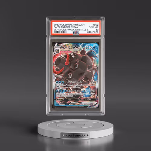 2020 Pokémon Sword & Shield Blastoise Vmax Starter Set #002 Blastoise Vmax - Full Art (PSA 10 GEM MINT)