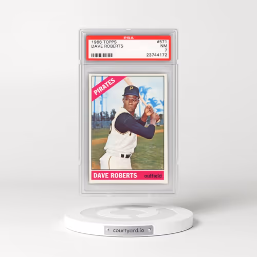 1966 Topps #571 Dave Roberts (PSA 7 NM)