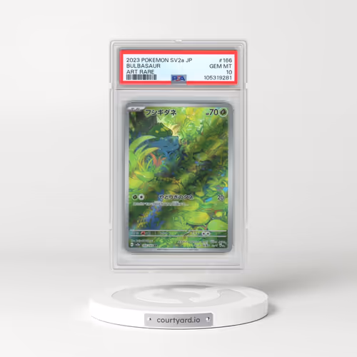 2023 Pokémon Sv2a-Pokemon 151 #166 Bulbasaur - Art Rare (PSA 10 GEM MINT)