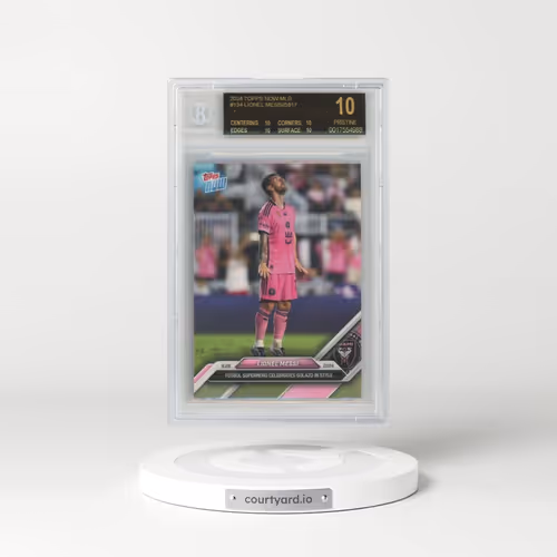 2024 Topps Now MLS #134 Lionel Messi (BGS 10 PRISTINE)