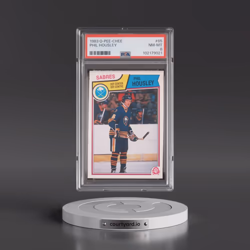 1983 O-Pee-Chee #65 Phil Housley (PSA 8 NM-MT)