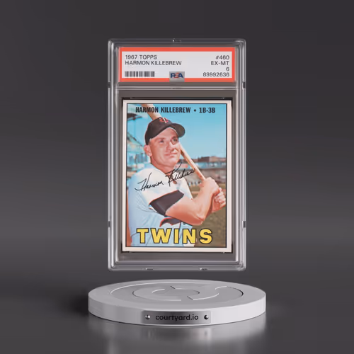 1967 Topps #460 Harmon Killebrew (PSA 6 EX-MT)