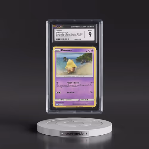 2023 Trading Card Game Classic - CLV, CLC, CLB #011/034 Drowzee - Blastoise & Suicune ex Deck - CLB