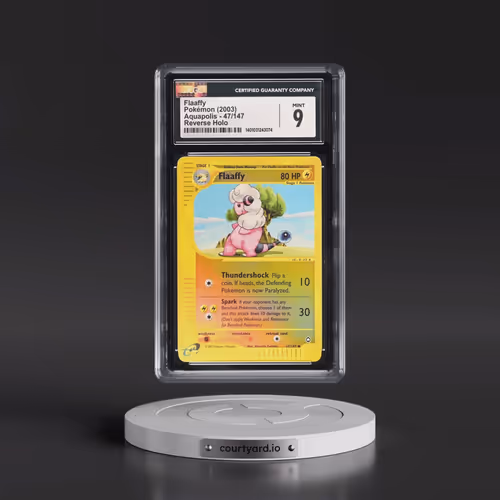 2003 Aquapolis #47/147 Flaaffy - Reverse Holo (CGC 9 MINT)