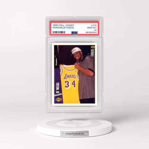 1996 Collector's Choice #270 Shaquille O'Neal (PSA 10 GEM MINT)