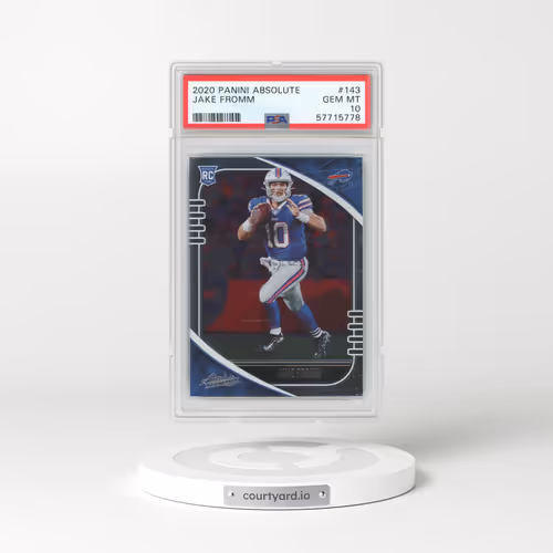 2020 Panini Absolute #143 Jake Fromm (PSA 10 GEM MINT)