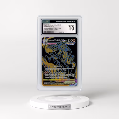 2022 Brilliant Stars #TG30/TG30 Rapid Strike Urshifu VMAX - Holo (CGC 10 GEM MINT)