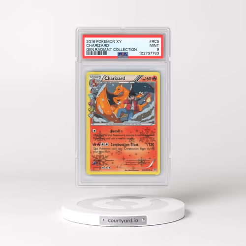 2016 Pokémon XY Generations Radiant Collection #RC5 Charizard (PSA 9 MINT)