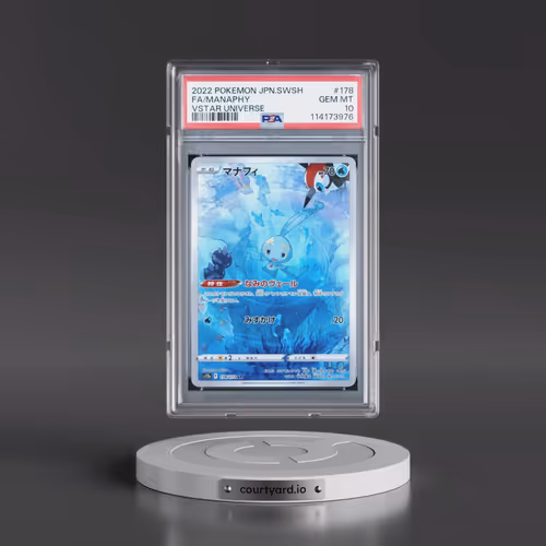 2022 Pokémon Sword & Shield Vstar Universe #178 Manaphy - Full Art (PSA 10 GEM MINT)