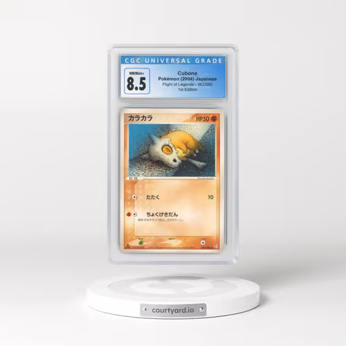 2004 Flight of Legends #062/082 Cubone - 1st Edition (CGC 8.5 NM-MT+)