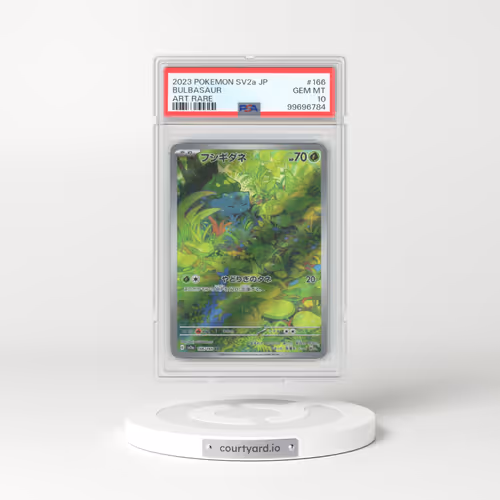 2023 Pokémon Sv2a-Pokemon 151 #166 Bulbasaur - Art Rare (PSA 10 GEM MINT)