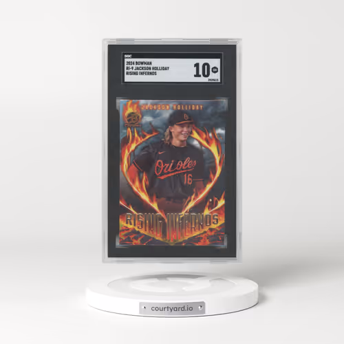 2024 Bowman #RI-9 Jackson Holliday - Rising Infernos (SGC 10 GEM MINT)