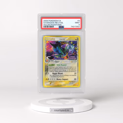 2006 Pokémon EX Holon Phantoms #8 Gyarados - Reverse Foil (PSA 9 MINT)