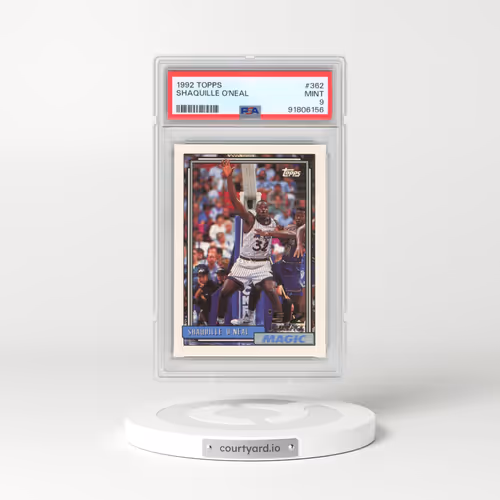 1992 Topps #362 Shaquille O'Neal (PSA 9 MINT)
