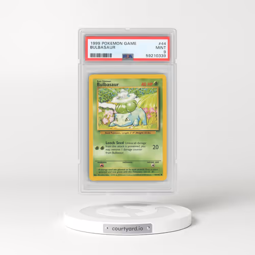 1999 Pokémon Game #44 Bulbasaur (PSA 9 MINT)