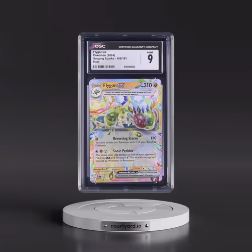2024 Pokémon Ssp EN-Surging Sparks #106 Flygon EX - Holo (CGC 9 MINT)