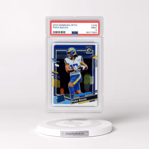 2023 Panini Donruss Optic #238 Puka Nacua (PSA 9 MINT)