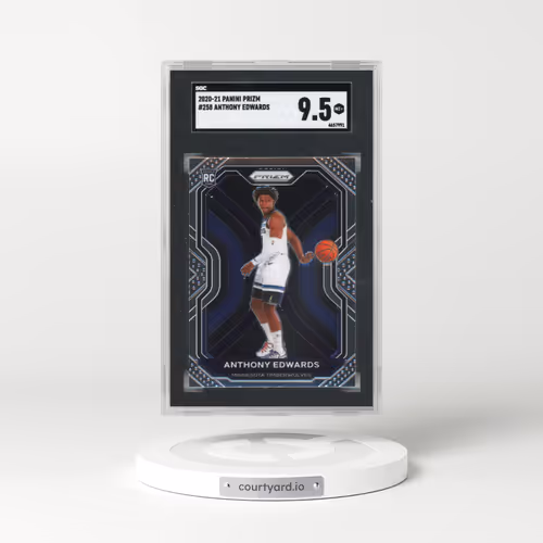 2020 Panini Prizm #258 Anthony Edwards (SGC 9.5 MINT+)