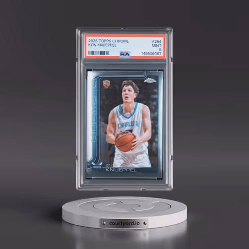 2025 Topps Chrome #254 Kon Knueppel (PSA 9 MINT)