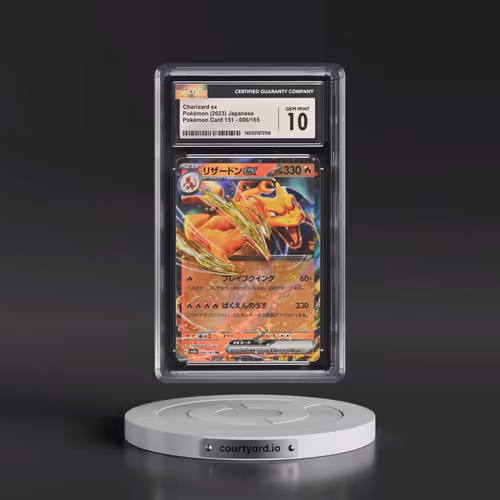2023 Pokémon Card 151 #006/165 Charizard ex - Holo (CGC 10 GEM MINT)