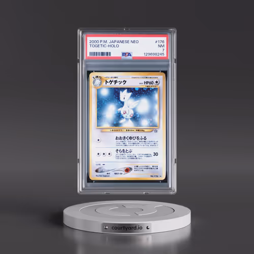 2000 Pokémon Neo #176 Togetic - Holo (PSA 7 NM)