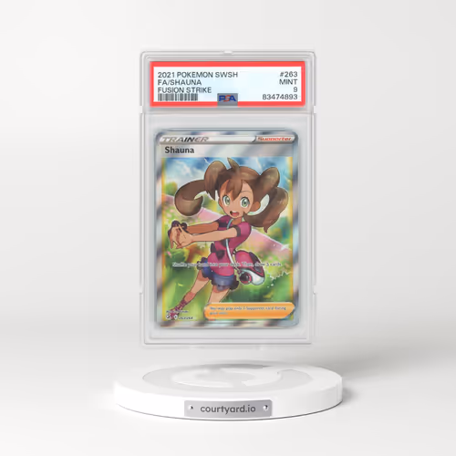 2021 Fusion Strike #263 Shauna - Full Art Holo (PSA 9 MINT)