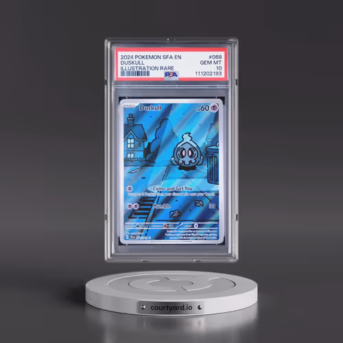 2024 Pokémon Sfa EN-Shrouded Fable #068 Duskull - Illustration Rare (PSA 10 GEM MINT)