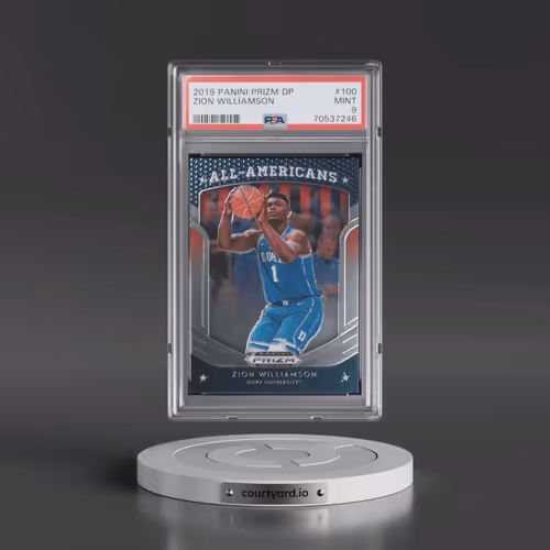 2019 Panini Prizm Draft Picks #100 Zion Williamson (PSA 9 MINT)