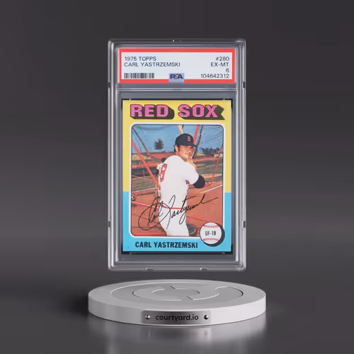 1975 Topps #280 Carl Yastrzemski (PSA 6 EX-MT)