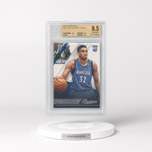 2015 Panini Prestige #207 Karl-Anthony Towns (BGS 9.5 GEM MINT)