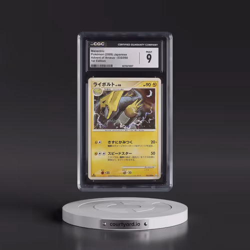 2009 Advent of Arceus #035/090 Manectric - 1st Edition (CGC 9 MINT)