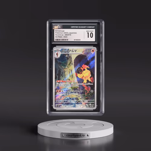 2023 Scarlet ex #080/078 Armarouge - Art Rare Holo (CGC 10 GEM MINT)