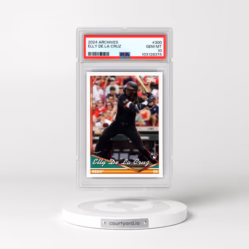 2024 Topps Archives #300 Elly de La Cruz (PSA 10 GEM MINT)