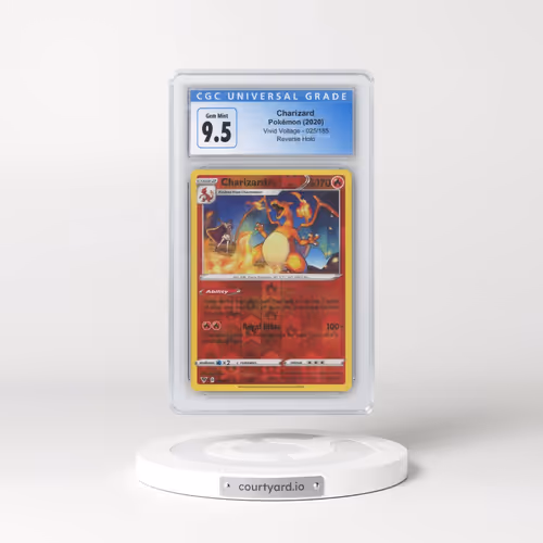 2020 Vivid Voltage #025/185 Charizard - Reverse Holo (CGC 10 GEM MINT)