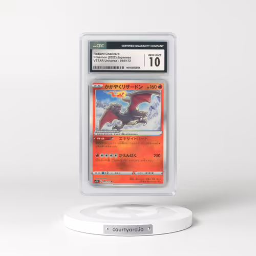 2022 Japanese VSTAR Universe #15 Radiant Charizard - Holo (CGC 10 GEM MINT)
