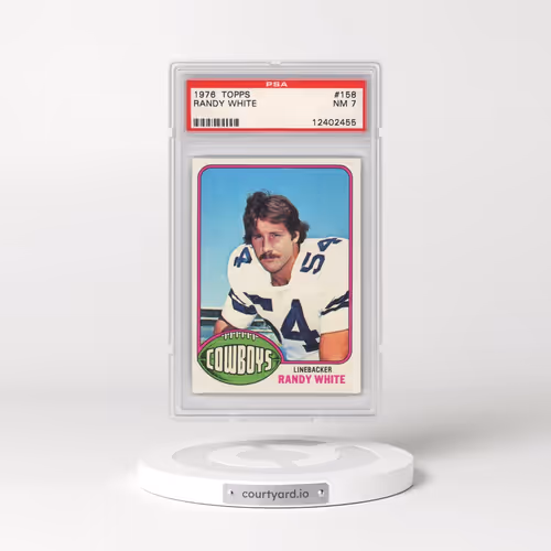 1976 Topps #158 Randy White (PSA 7 NM)