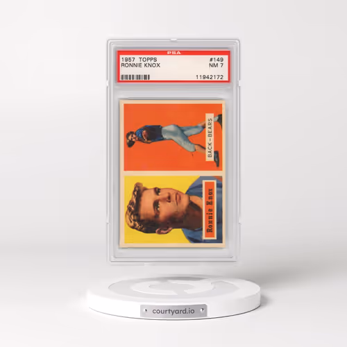 1957 Topps #149 Ronnie Knox (PSA 7 NM)