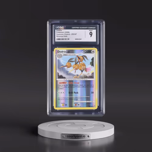 2009 Supreme Victors #25/147 Dodrio - Reverse Holo (CGC 9 MINT)