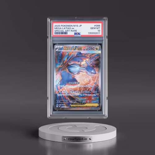 2025 Pokémon M1s-Mega Symphonia #088 Mega Latias EX - Holo Special Art Rare (PSA 10 GEM MINT)