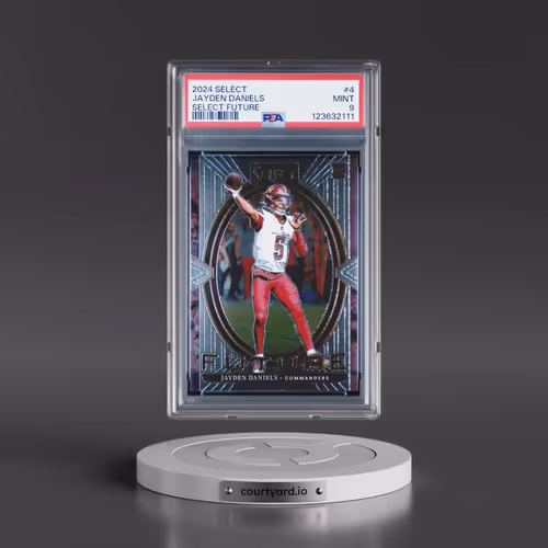 2024 Panini Select Select Future #4 Jayden Daniels (PSA 9 MINT)